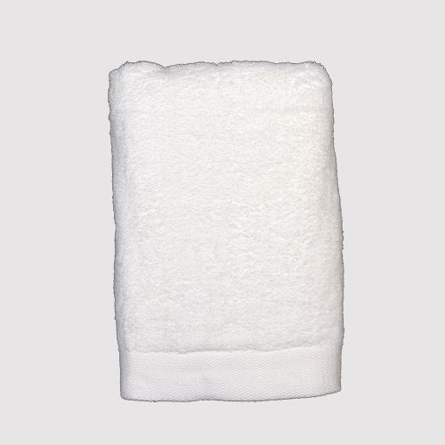 Royal Micro Cotton Terry Bath Towel, 100% Combed Cotton, 27x54, 13.25 lbs/dz, White